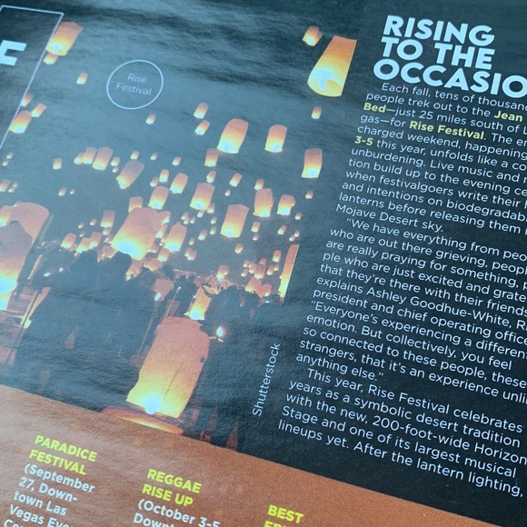 Las Vegas Weekly Fall Arts Guide Magazine wizard of Oz cover yellow bridge rd - Picture 8 of 13